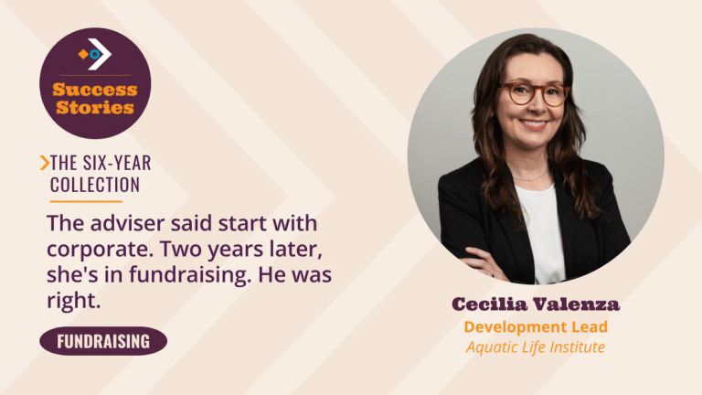 Cecilia Valenza, Development Lead with Aquatic Life Institute