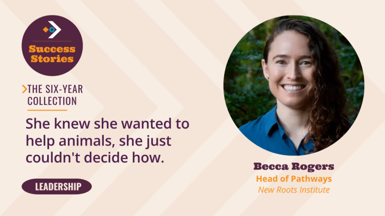 Becca Rogers, Head of Pathways at New Roots Institute