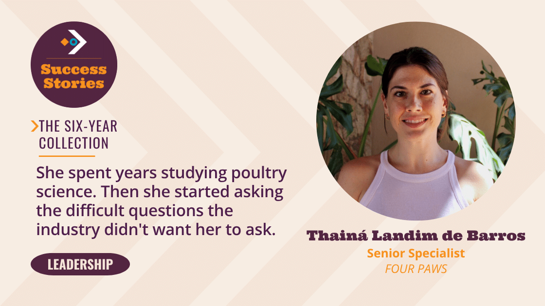 Thainá Landim de Barros, Senior Specialist at FOUR PAWS